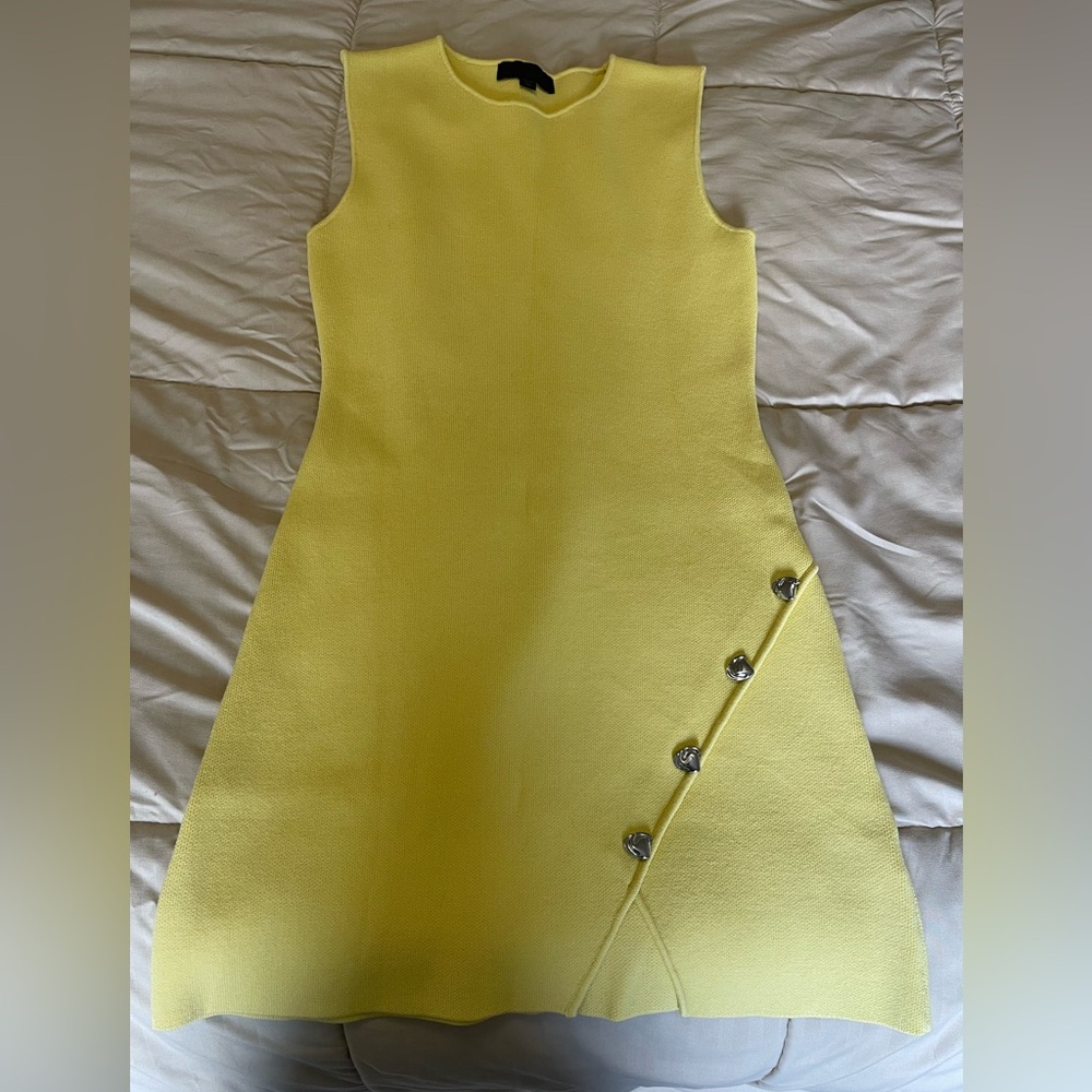 Zara Yellow Sleeveless Dress